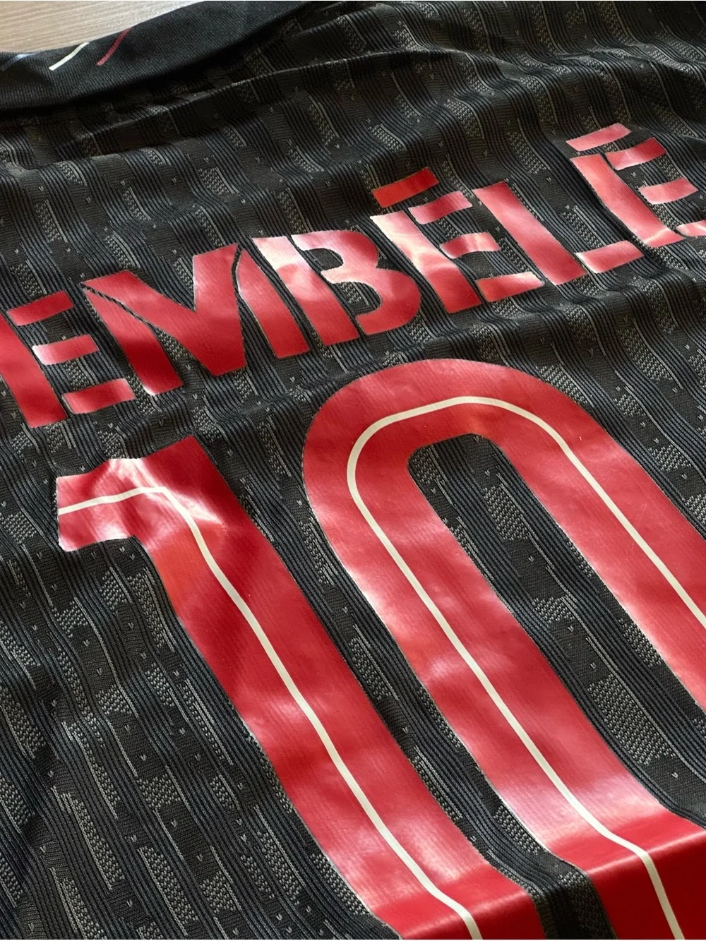 Ousmane Dembélé #10 Black PSG 25-26 Kit Slim Fit Mens XL